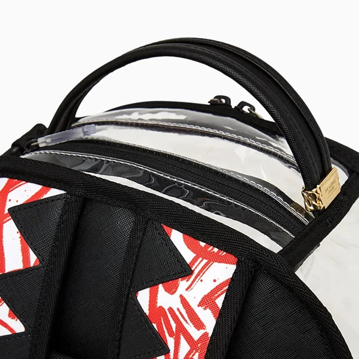 Bear Grills Dlx Clear Backpack