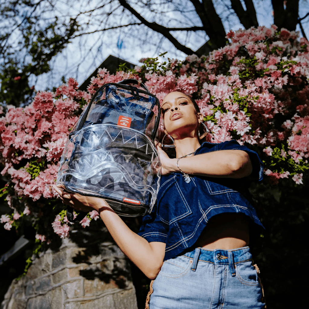 Clear As Night - Sac à dos DLX Transparent