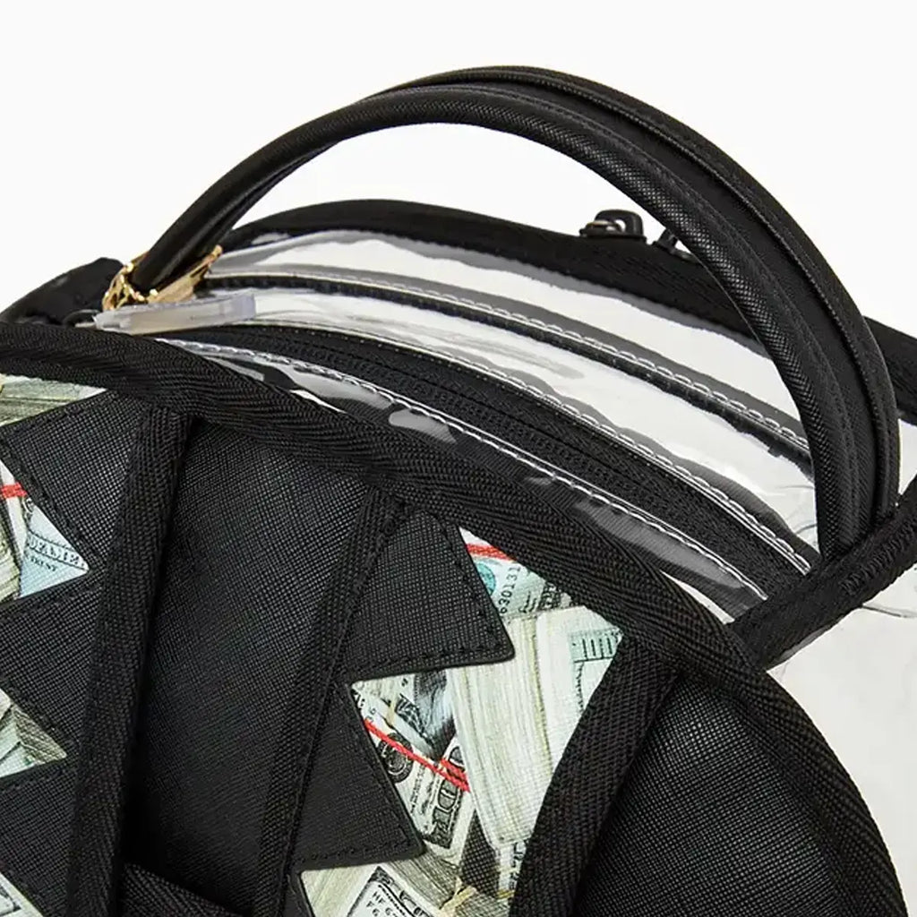 Sac à dos transparent - Mangeur d'argent
