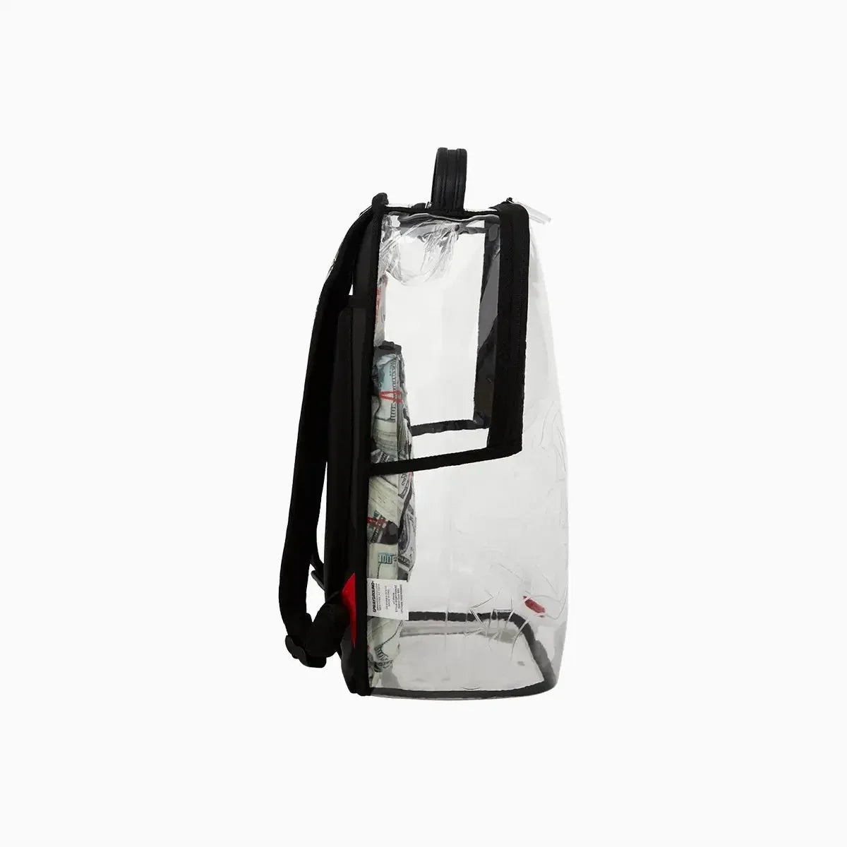 Sac à dos transparent - Mangeur d'argent