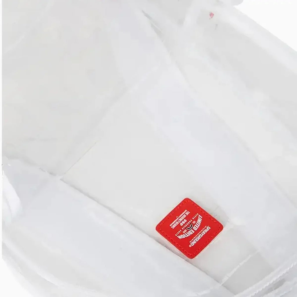 Clear Vision Sharks In Paris 100 Mochila Deluxe Completamente Transparente