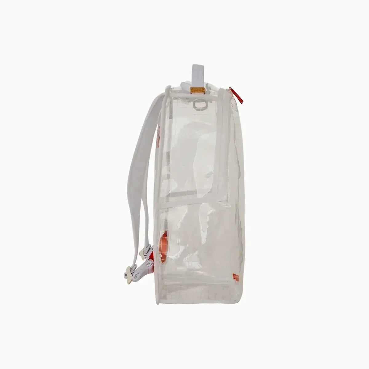 Clear Vision Sharks In Paris 100 Mochila Deluxe Completamente Transparente