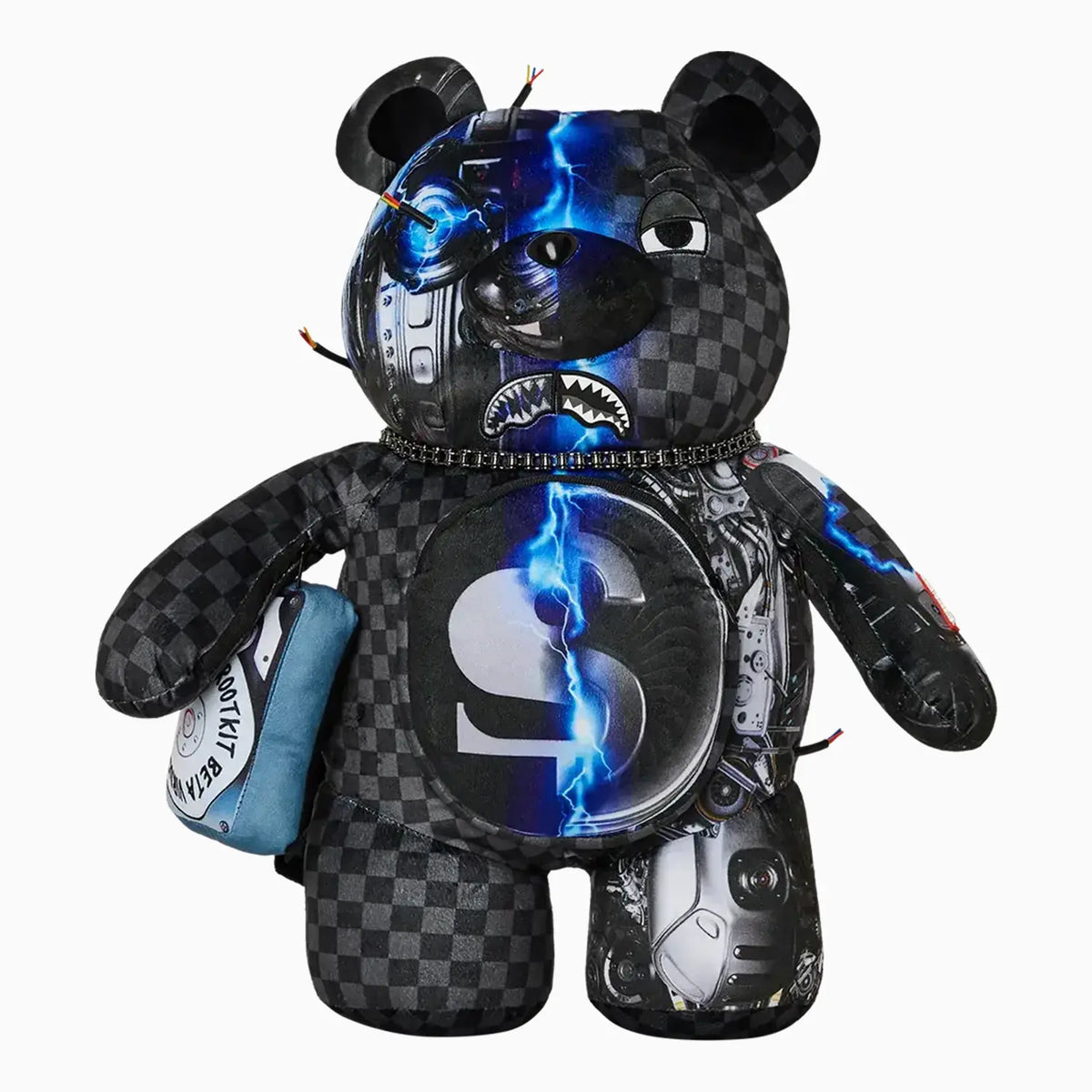 Mochila de oso cíborg