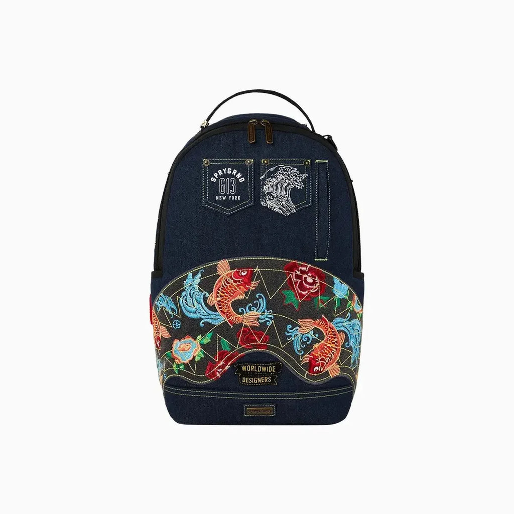 Sac à dos style Evisu