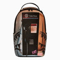 Sac à dos de téléphone public de sortie