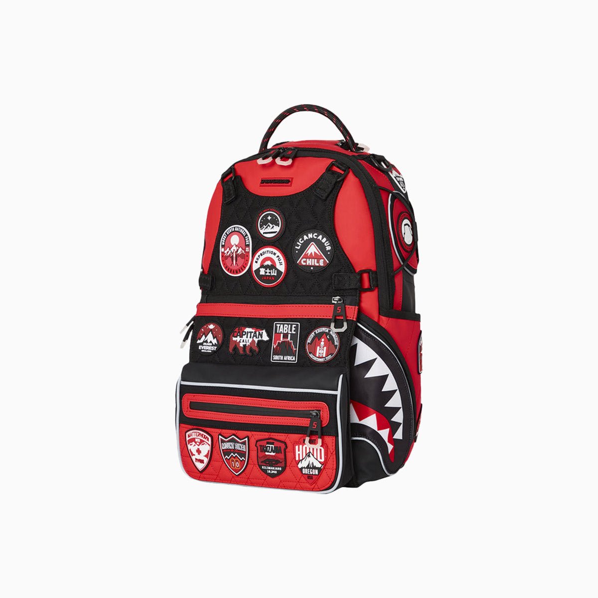 Sac à dos d'expédition rouge