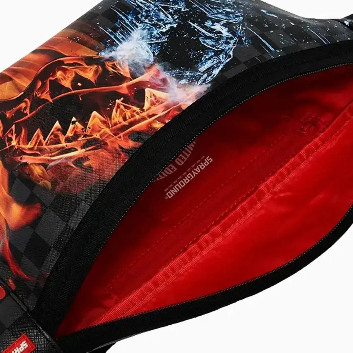 Sac bandoulière astucieux Fire Ice Shark
