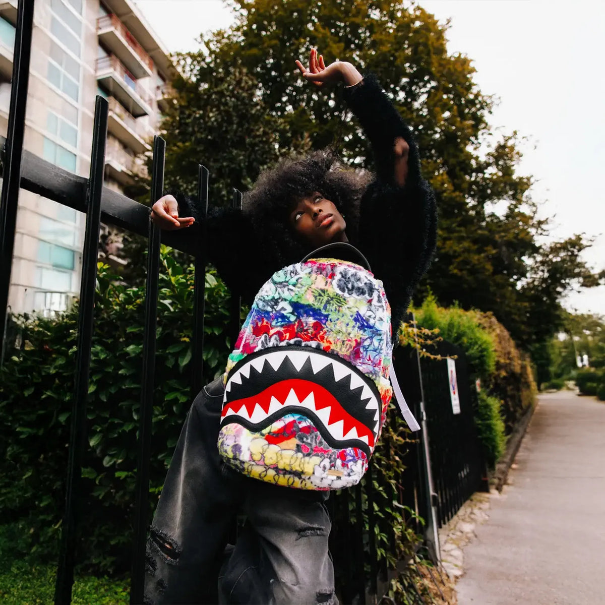 Le Monde Des Graffitis Sac à Dos
