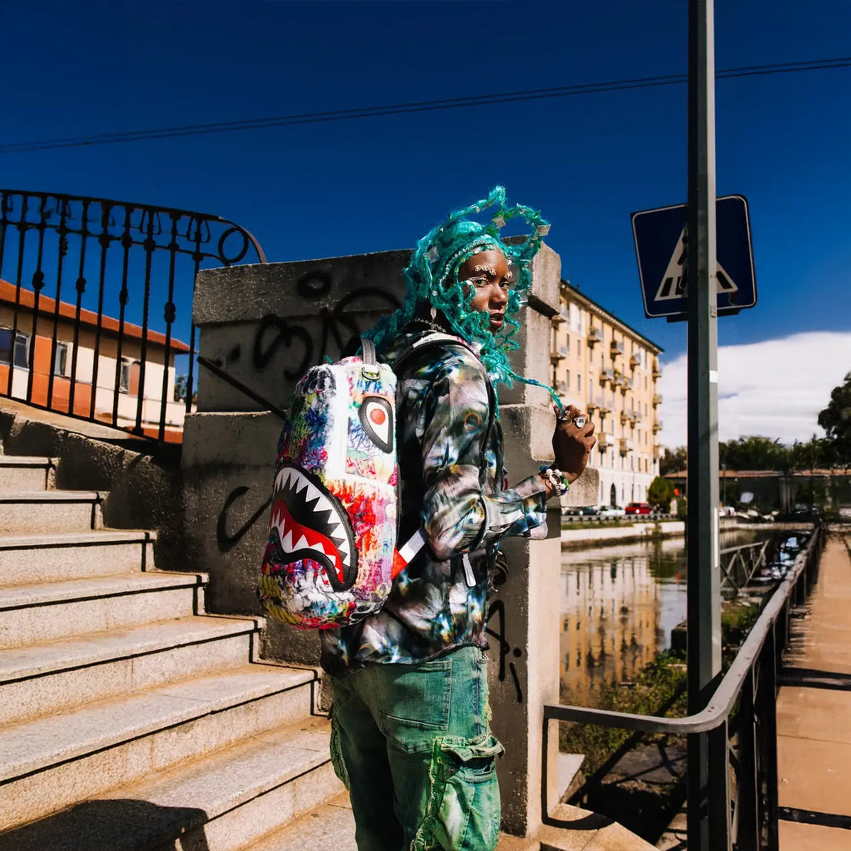 Le Monde Des Graffitis Sac à Dos