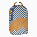 Sac à dos DLXSV à damiers et lettres