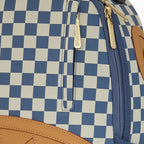 Sac à dos DLXSV à damiers et lettres