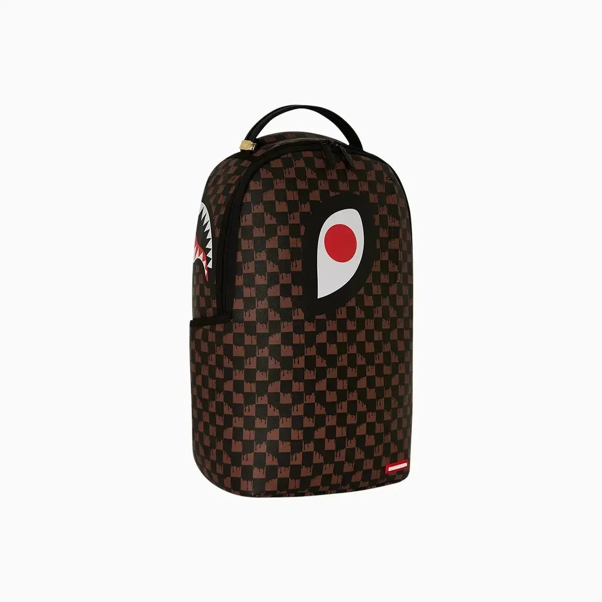 Sac à dos One Eye à carreaux marron