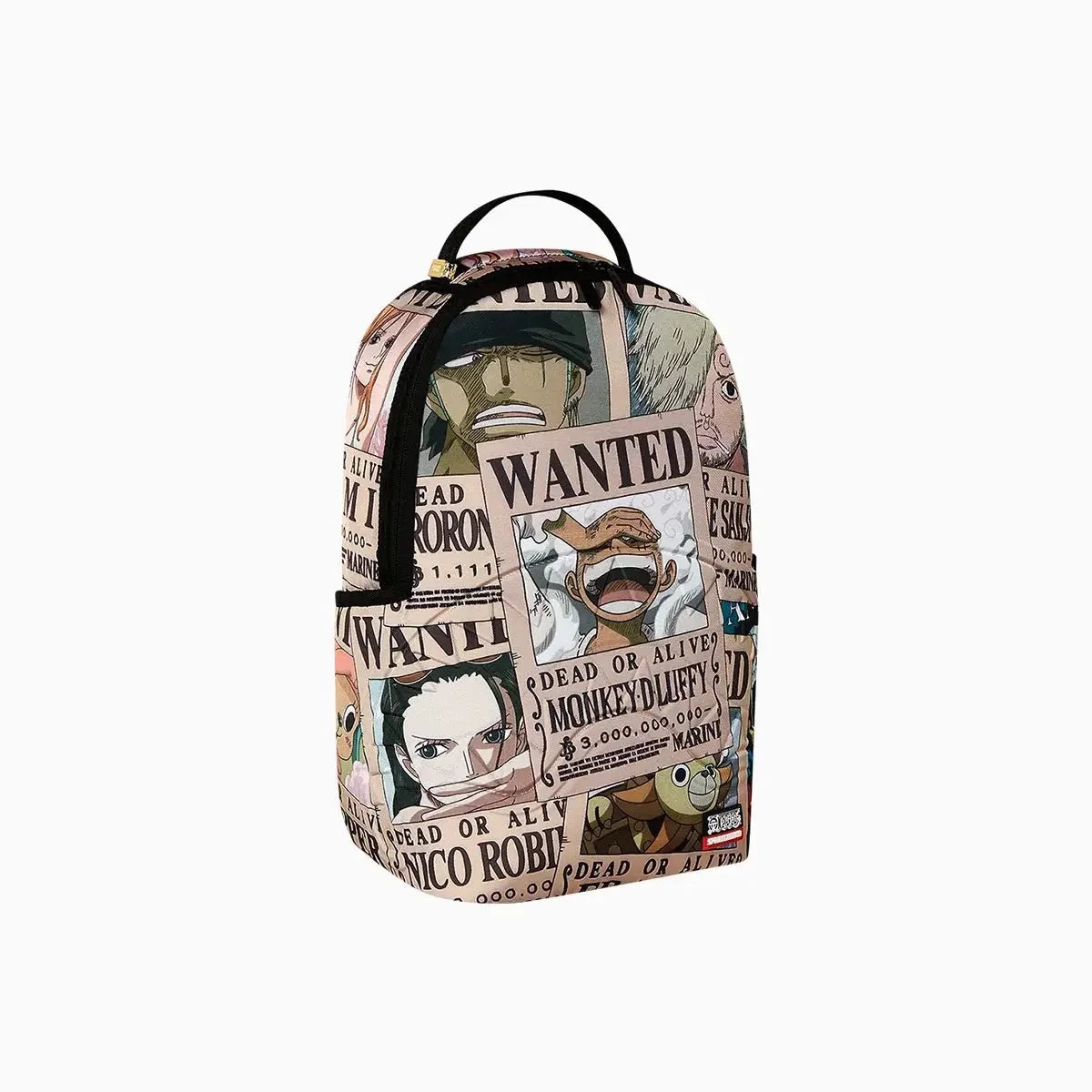 Mochila de carteles de "Se Busca" de tiburón de One Piece