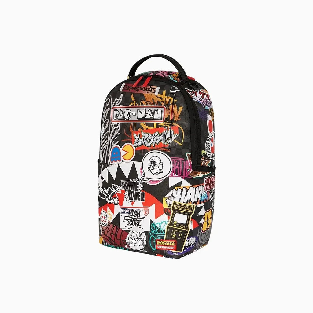 Mochila Pacman con Arte de Subida de Nivel