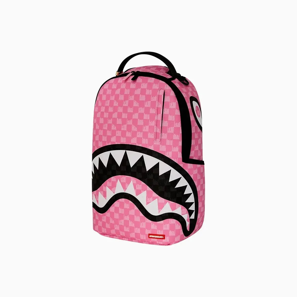 Mochila Dlxsv Cuadros Goteo Rosa y Negro