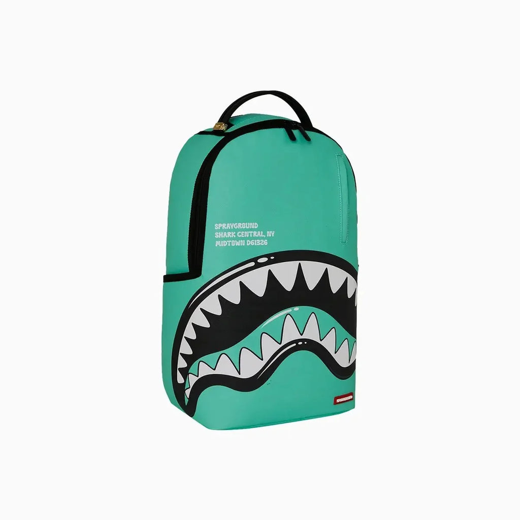 Sac à Dos Requin Central Requin Bulle Turquoise
