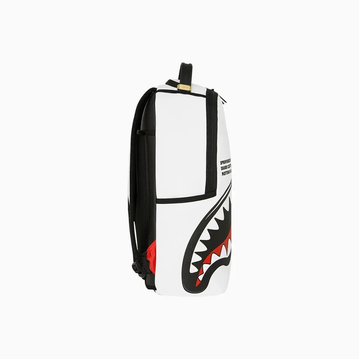 Shark Central Bubbly Shark White Backpack