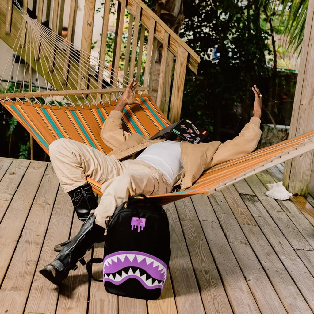 Shark Central Passport Purple Backpack