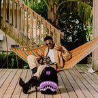 Shark Central Passport Purple Backpack