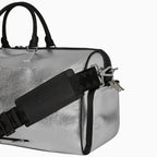 Silver Side Drip Duffle