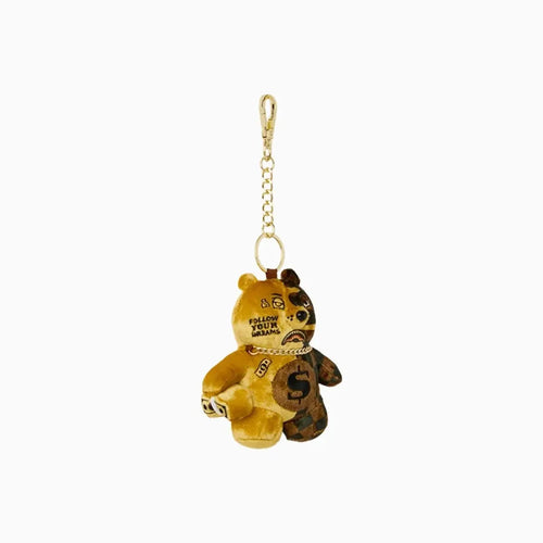 Porte-clés Ours Goutte d'Or
