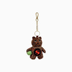 Llavero Oso Bubbly Brown Check de Sip WTF