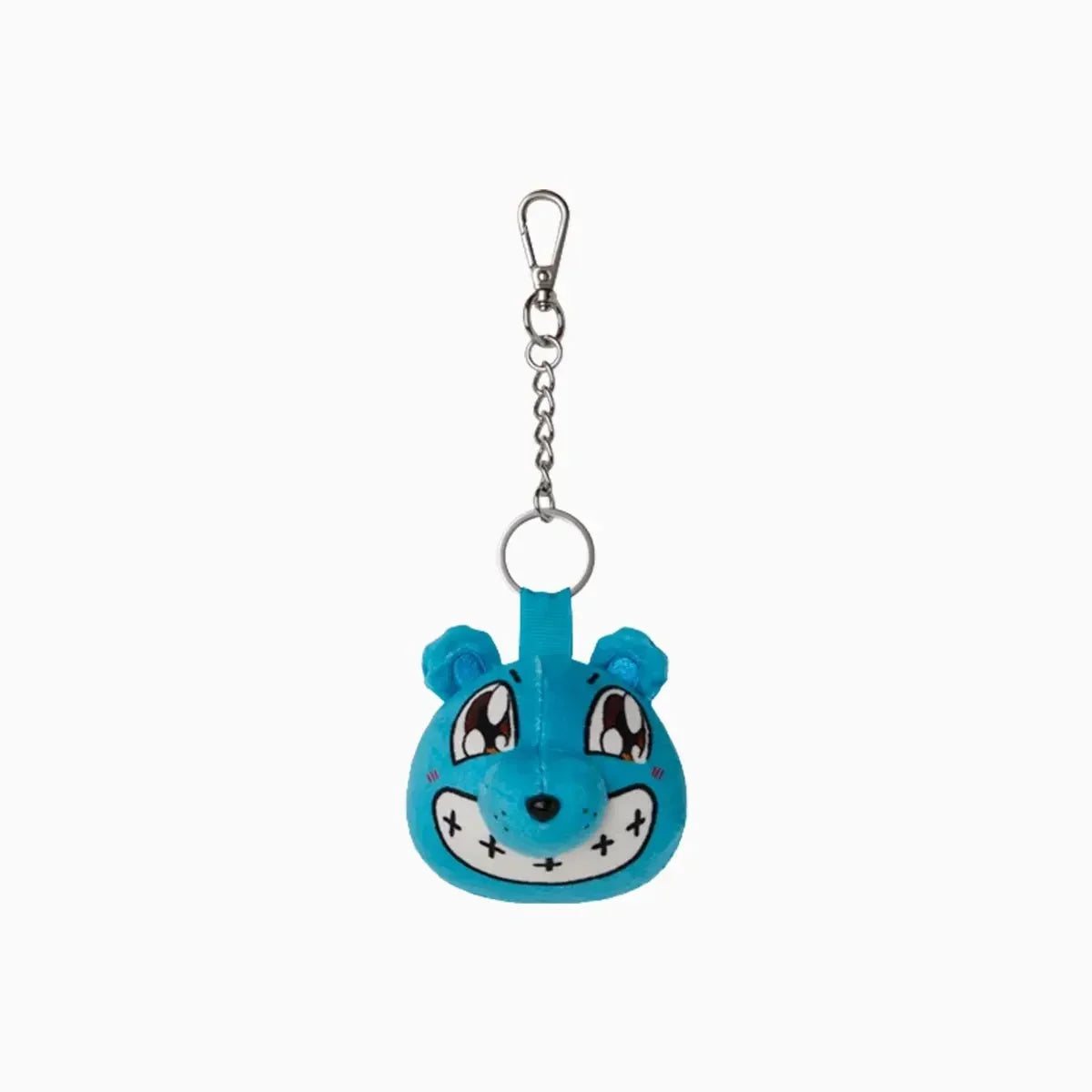 Smile Bear Head Keychain