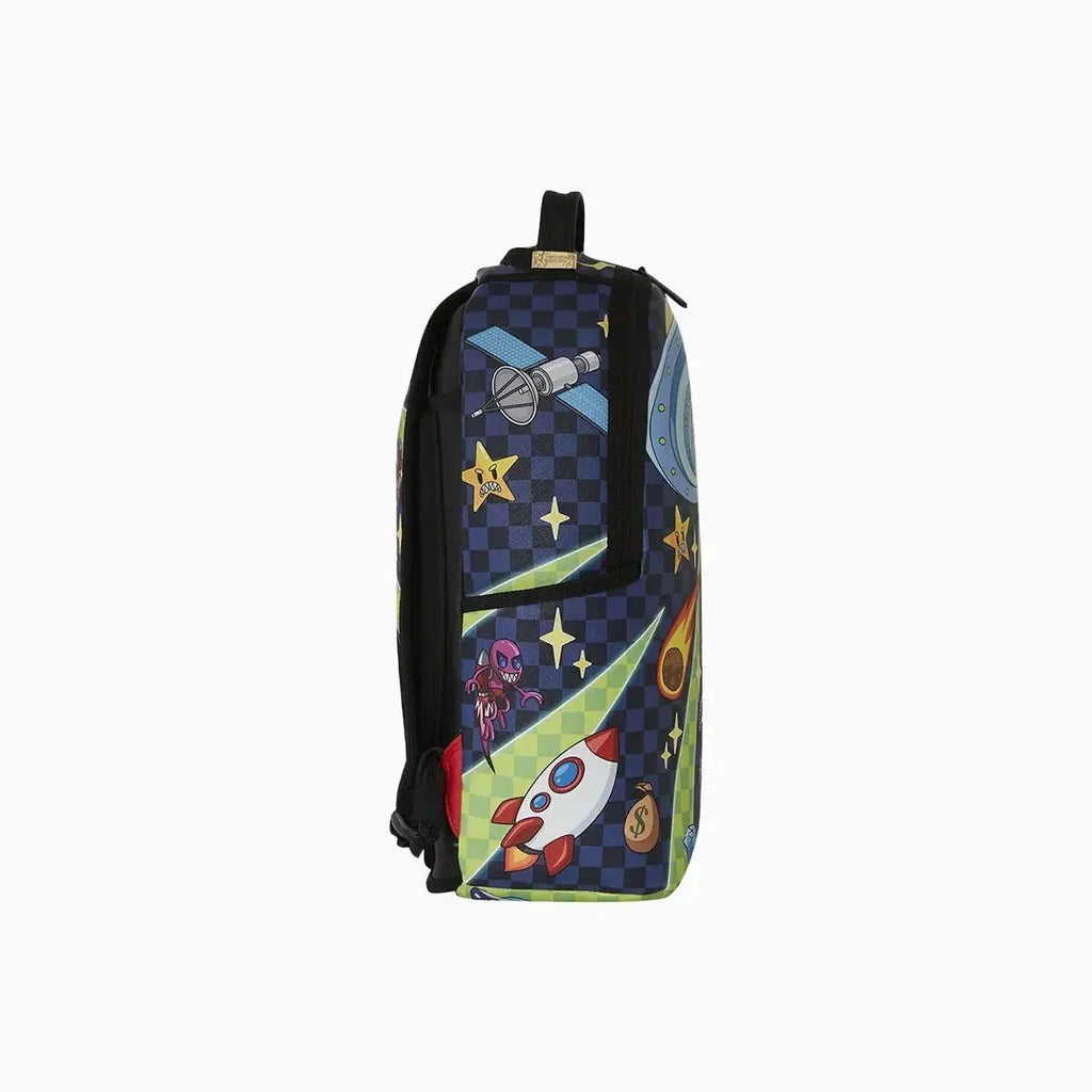 Sac à dos déformé par l'espace