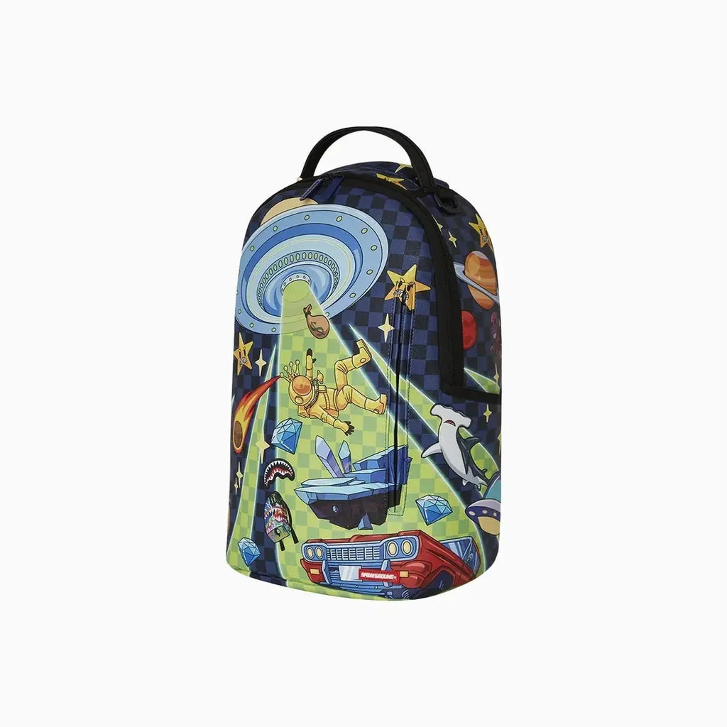 Sac à dos déformé par l'espace