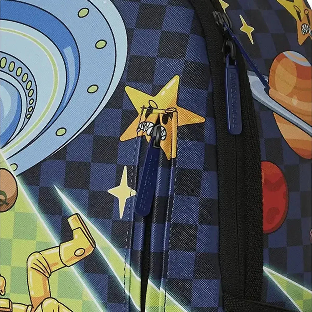Sac à dos déformé par l'espace