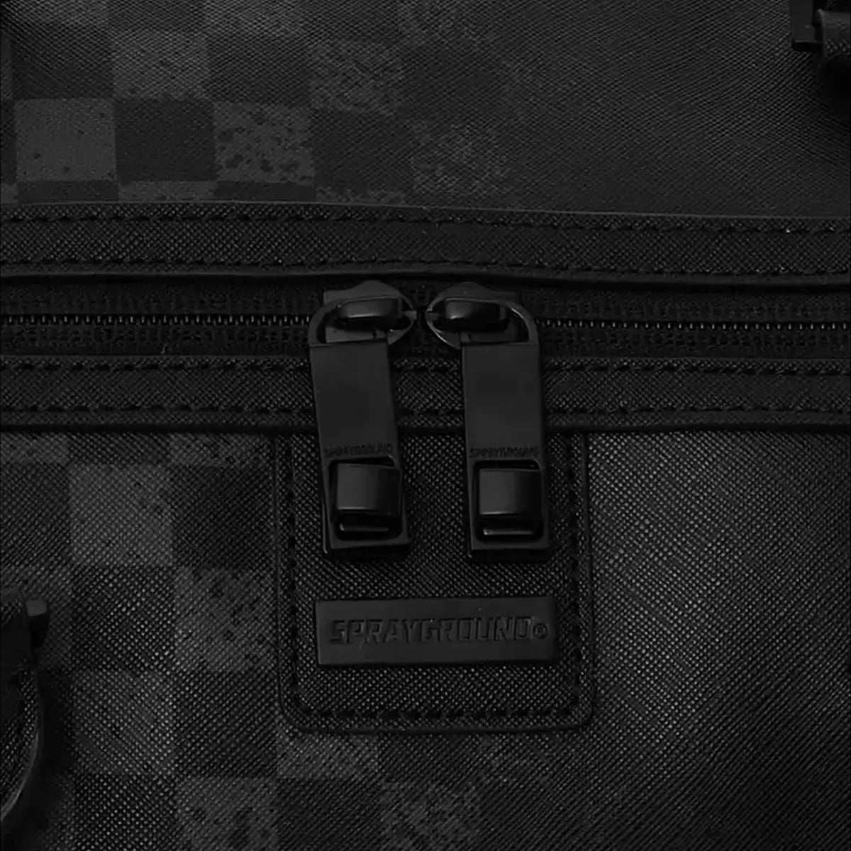 Sac de voyage à carreaux gris Spritz