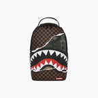 Sac à dos camouflage déchiré
