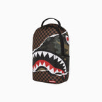 Sac à dos camouflage déchiré