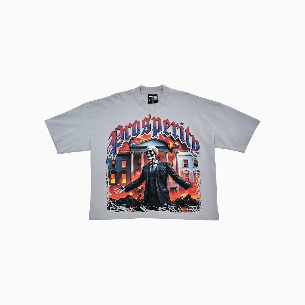 Men's By Any Means Necessary Drop Shoulders T-Shirt
