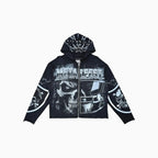 Sudadera con capucha y cremallera completa Metalfest para hombre