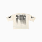 Camiseta Gráfica Oversize de Calavera Digital Monarch para Hombre