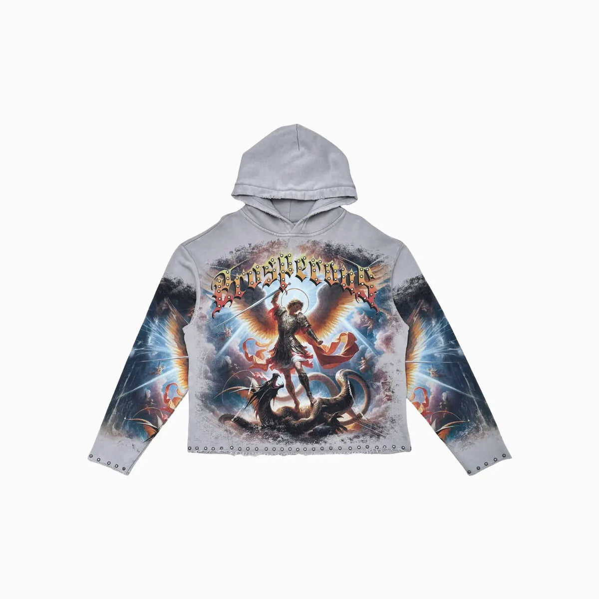 Men's Prosperous Pull Over Hoodie