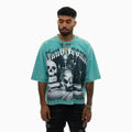 Camiseta gráfica gótica de calavera "Men's Stand Proud"