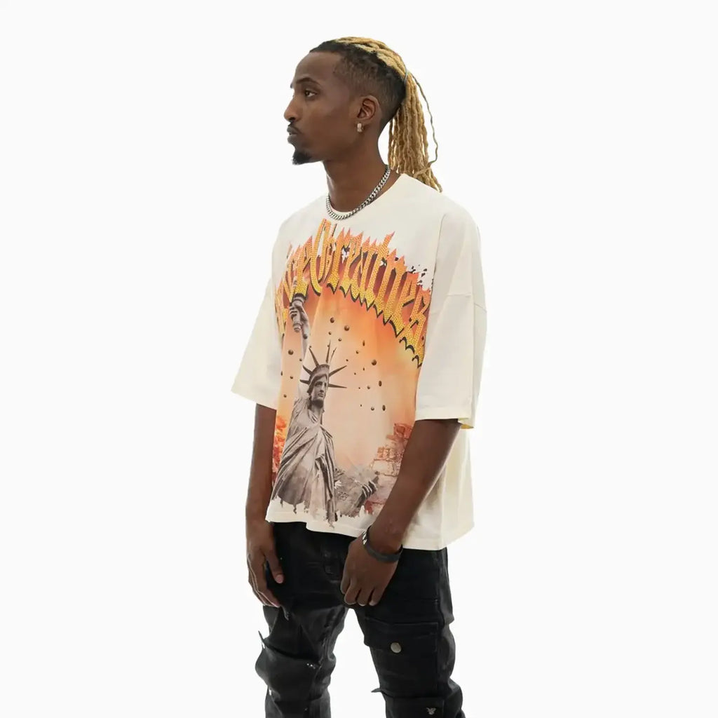 T-shirt homme gothique à motif « Stand Proud »