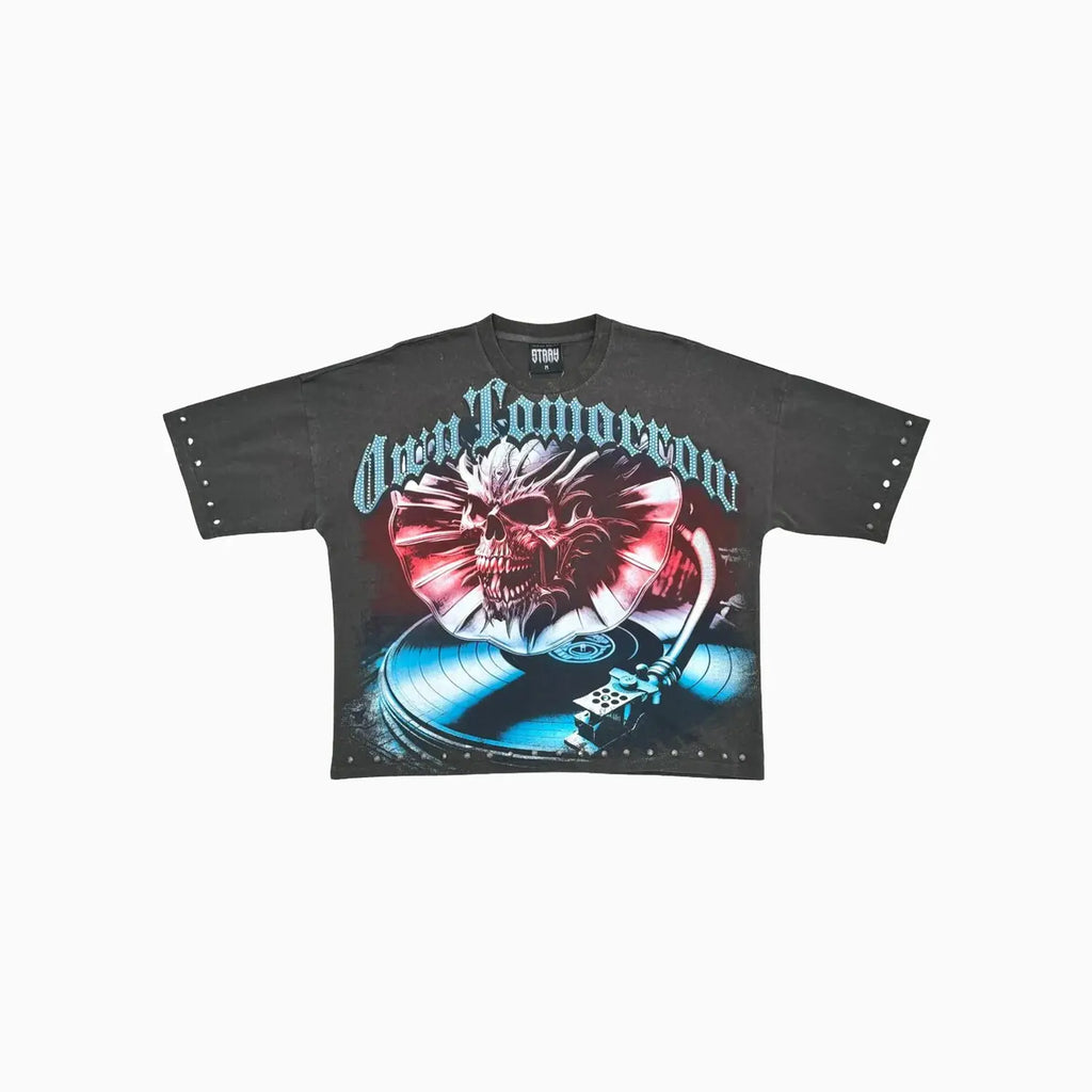 Camiseta de hombre "El futuro es tuyo" de corte ancho y corto