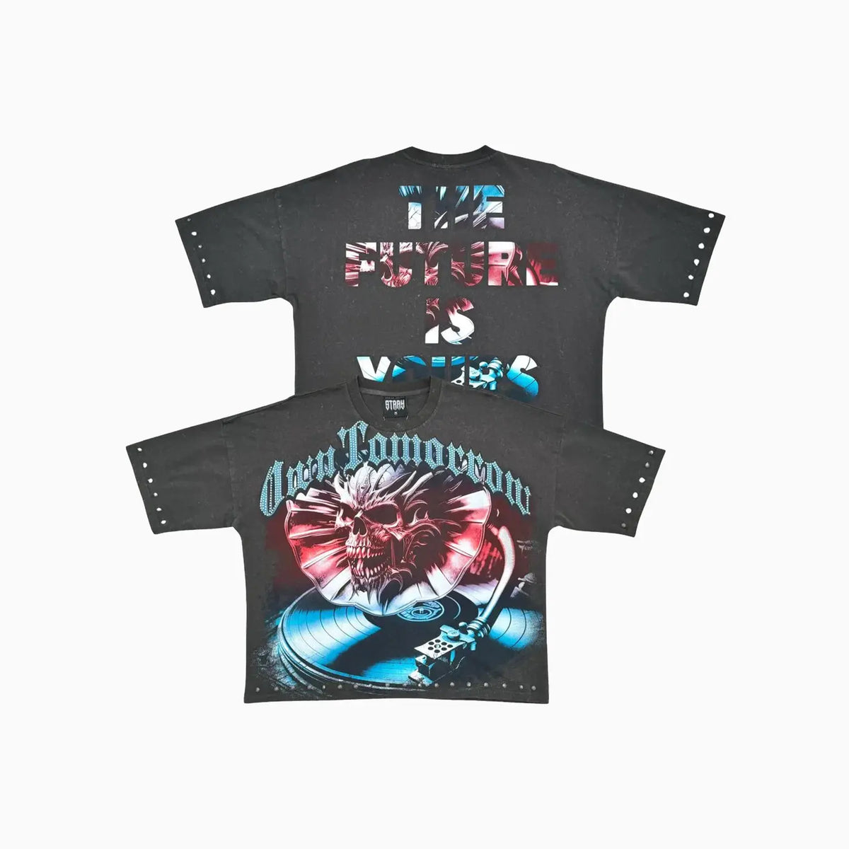 Camiseta de hombre "El futuro es tuyo" de corte ancho y corto