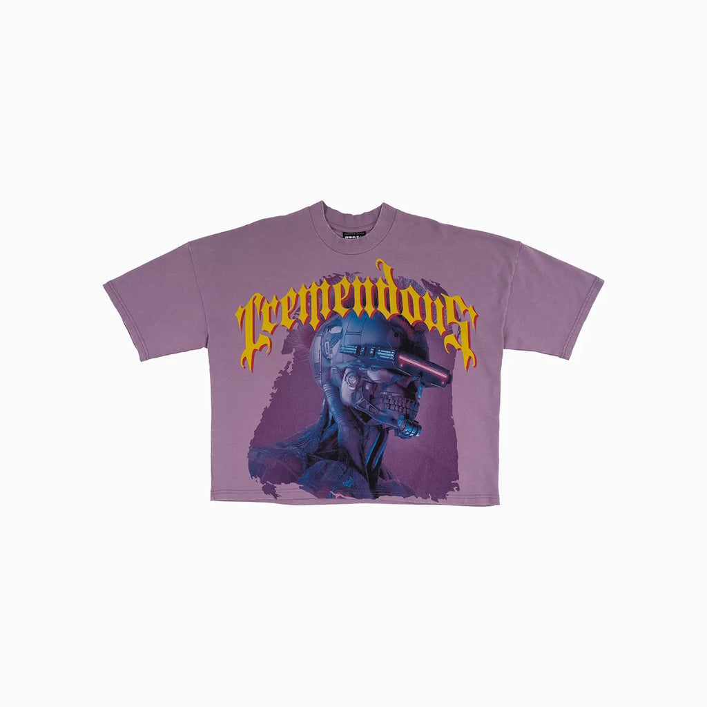 Camiseta de hombre de corte amplio y holgado con hombros caídos