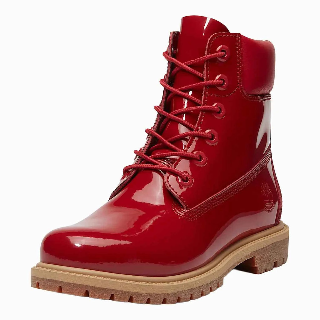 Women's Patent Leather Premium 6-Inch Waterproof Boot