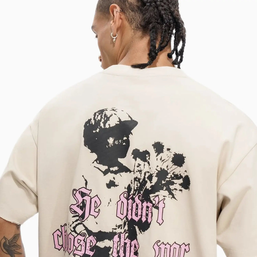 T-shirt abricot pâle Thorns and Purpose pour homme