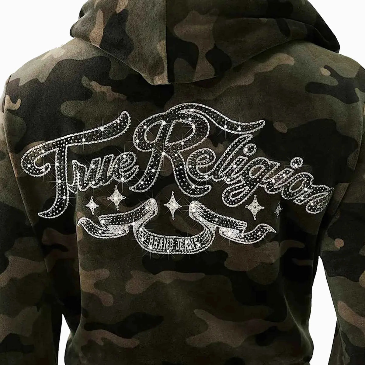 Women's Camo Velour Shrunken Outfit