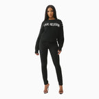 Women's Convertible Cold Shoulder Sweater - Famous | Online Store