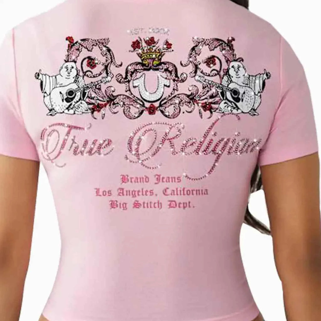 Women's Crystal Buddha Baby T-Shirt