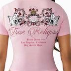 Women's Crystal Buddha Baby T-Shirt
