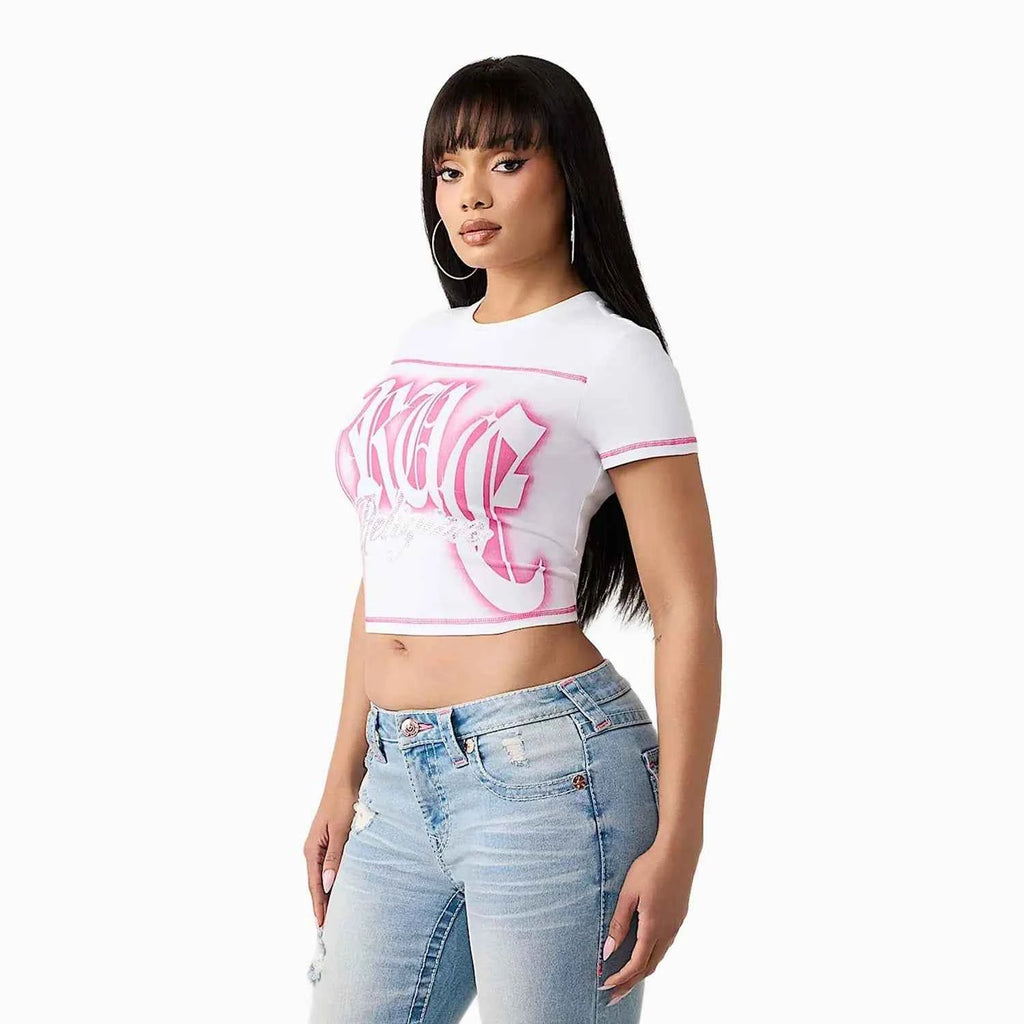 Women's Crystal Logo Baby T-Shirt