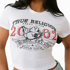 Women's Crystal OG World Tour Buddha Baby T-Shirt